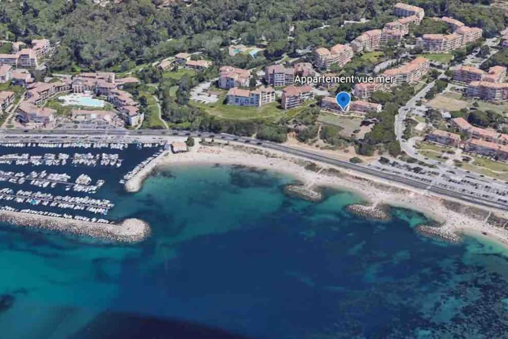Sea-View - Wifi - Parking Apartment Six-Fours-les-Plages Bagian luar foto